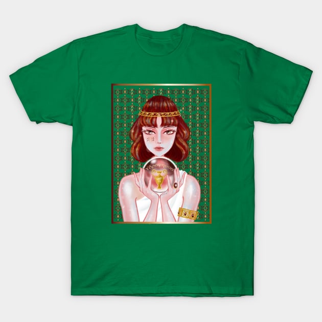 Aquarius Garnet T-Shirt by amadeuxway